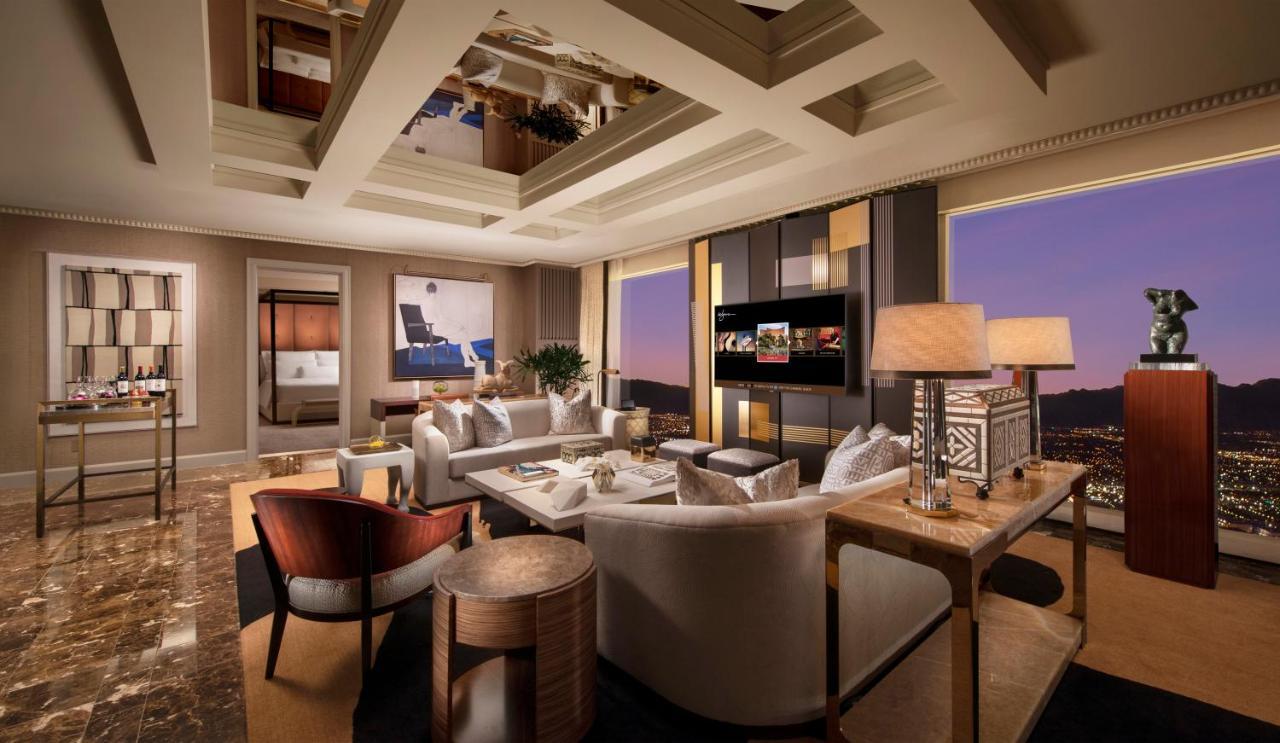 Wynn Las Vegas Buitenkant foto The living room of a Presidential Suite