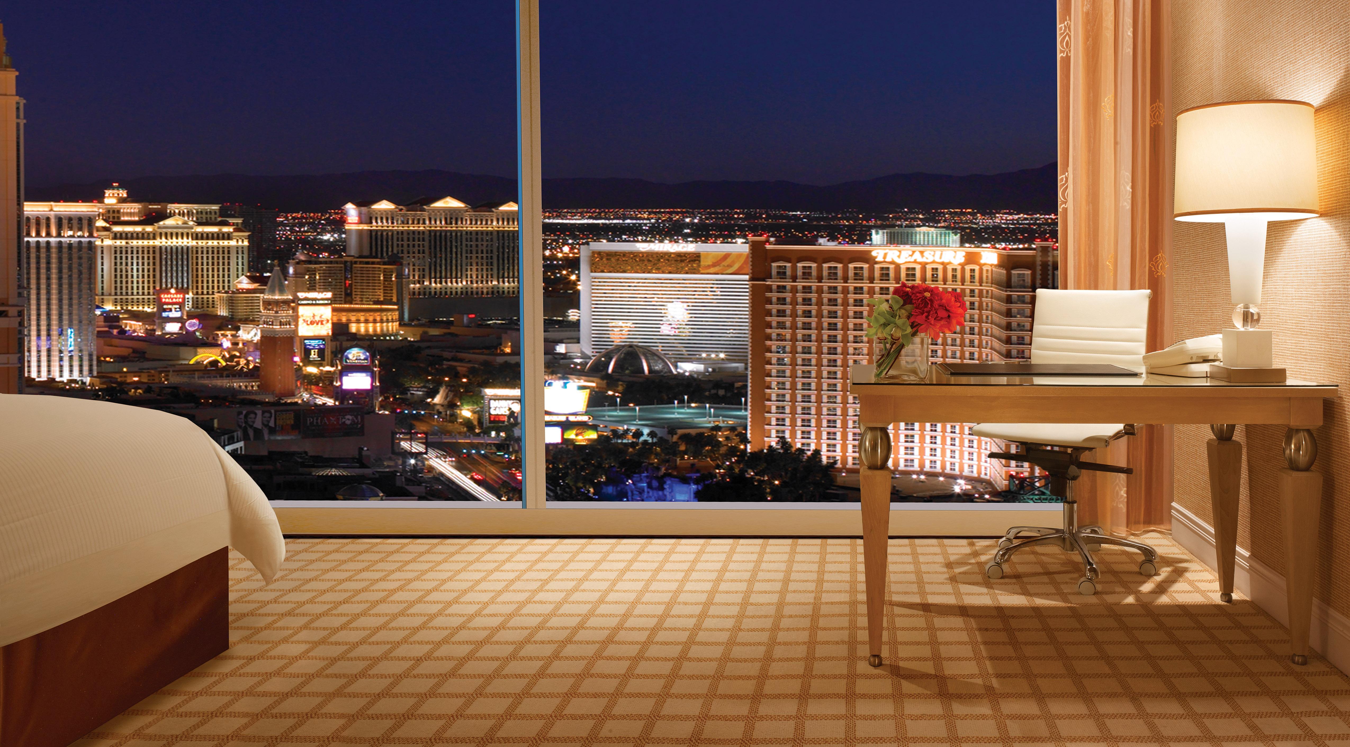 Wynn Las Vegas Buitenkant foto A view from a guest room
