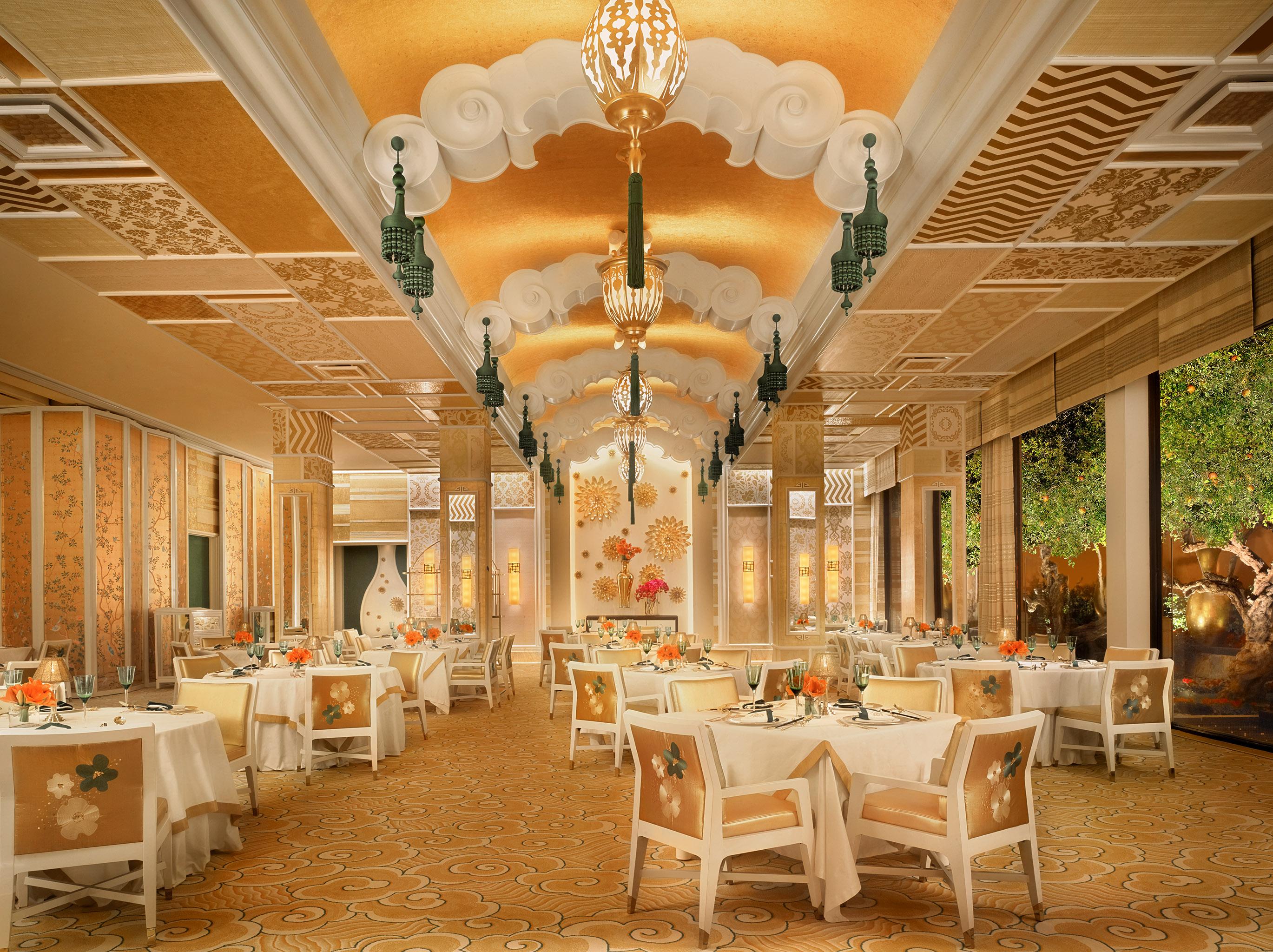 Wynn Las Vegas Buitenkant foto The interior of the restaurant