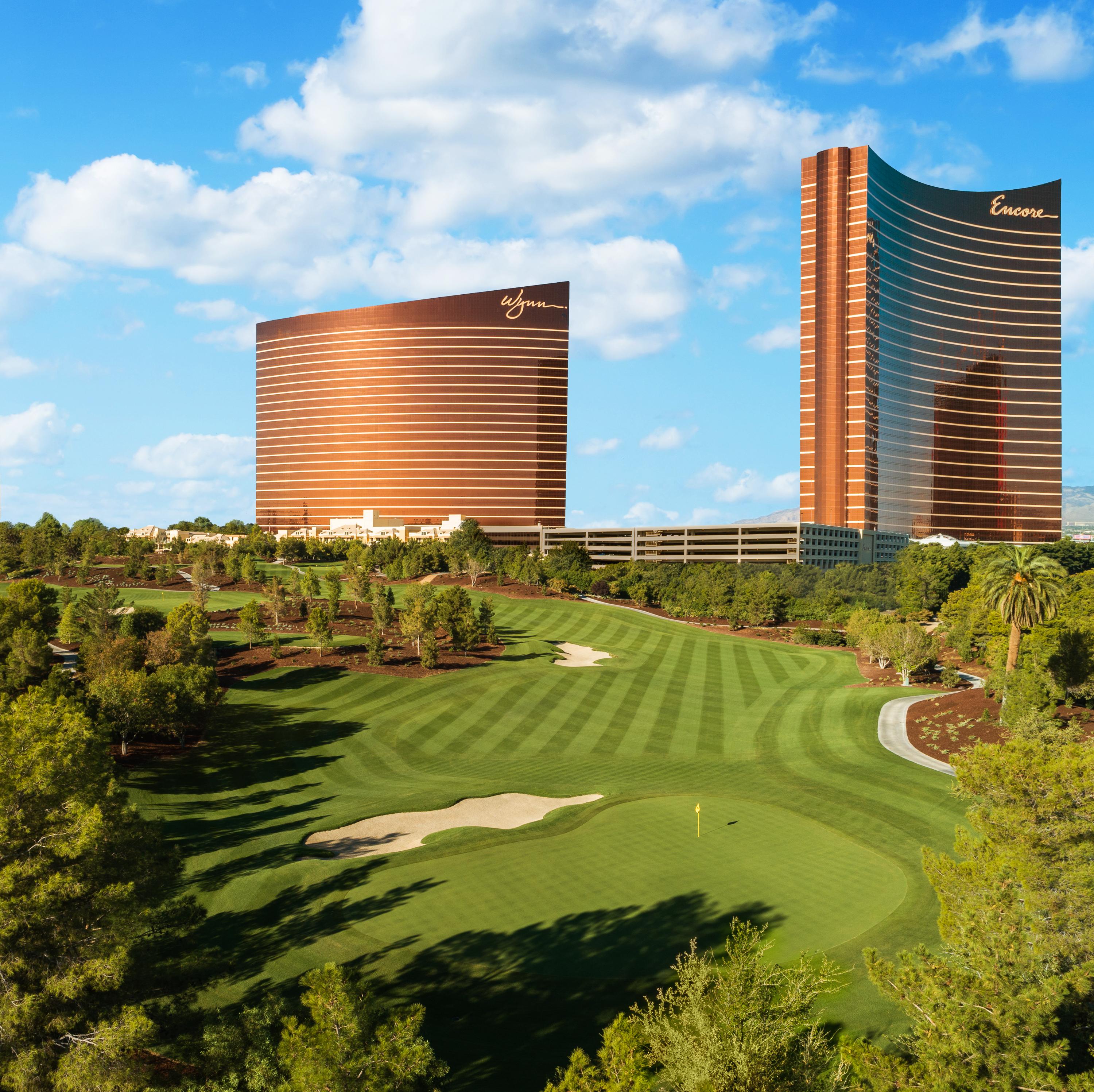 Wynn Las Vegas Buitenkant foto The golf course at Wynn Las Vegas