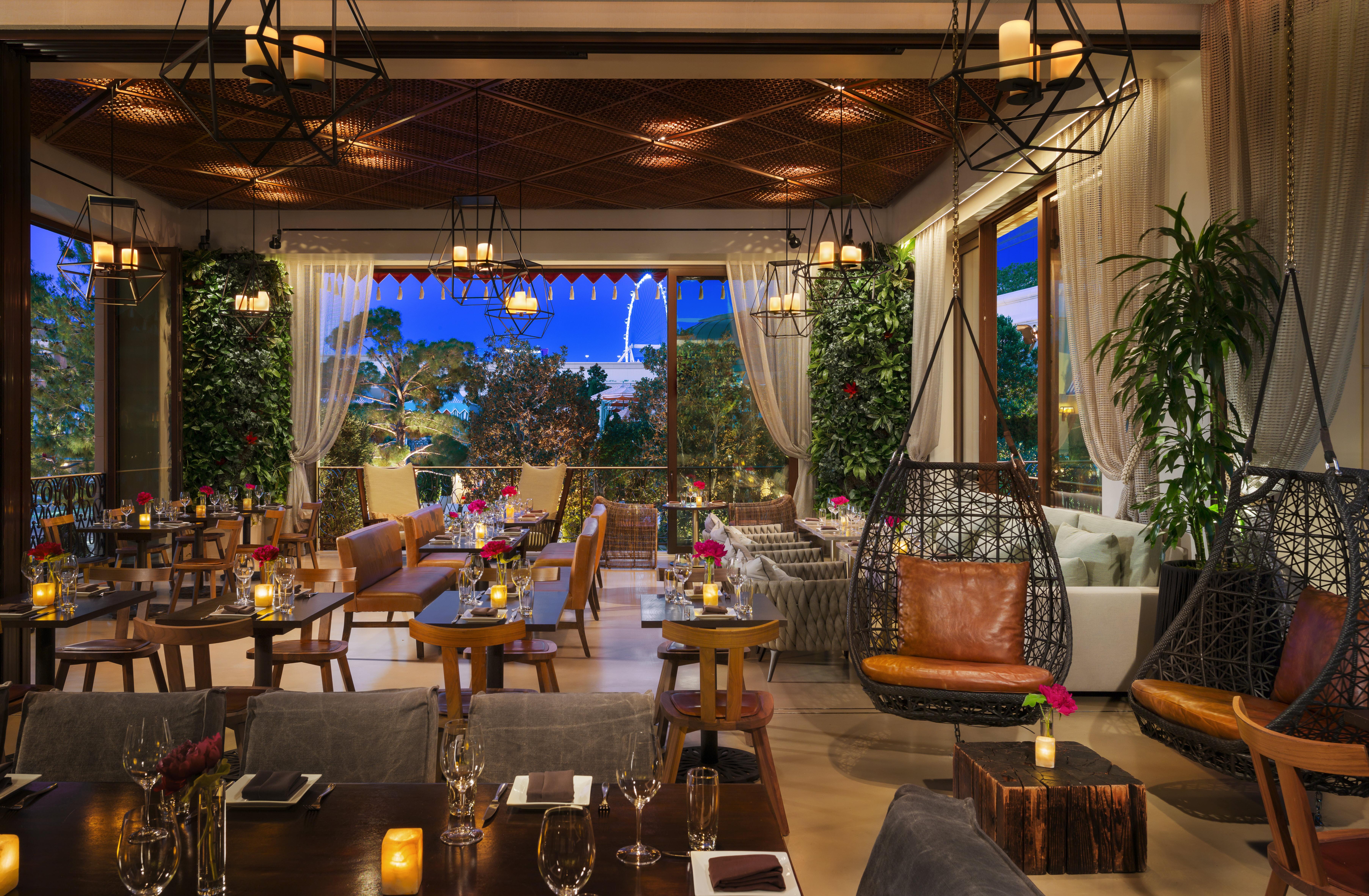 Wynn Las Vegas Buitenkant foto The patio at the Wynn