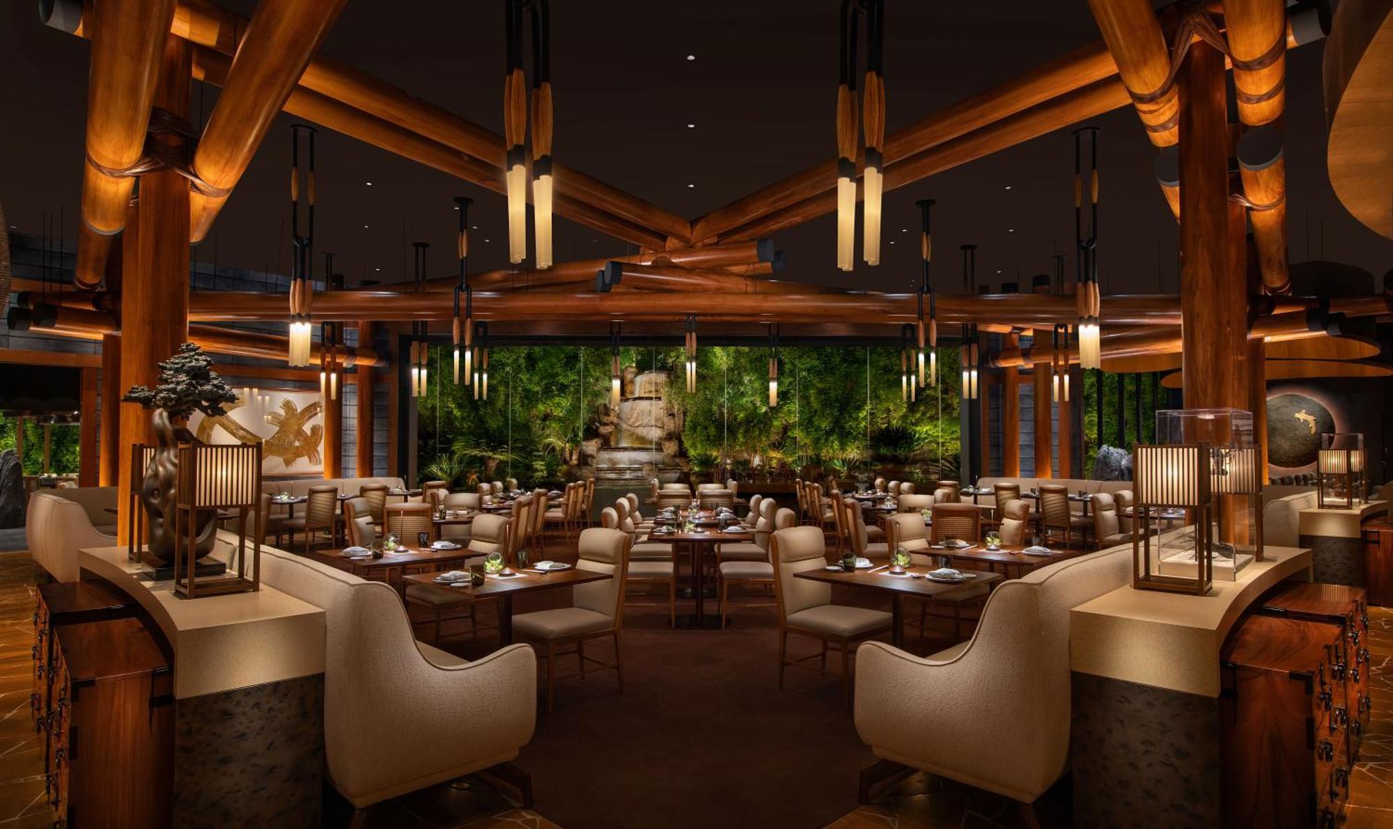 Wynn Las Vegas Buitenkant foto The interior of the restaurant