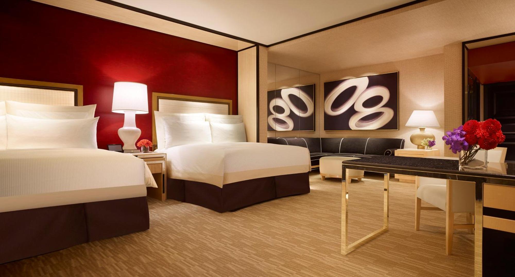 Wynn Las Vegas Buitenkant foto A guest room at Wynn