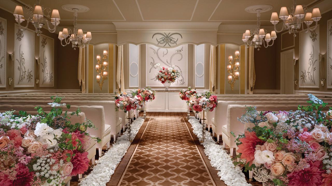 Wynn Las Vegas Buitenkant foto The interior of the Las Vegas chapel